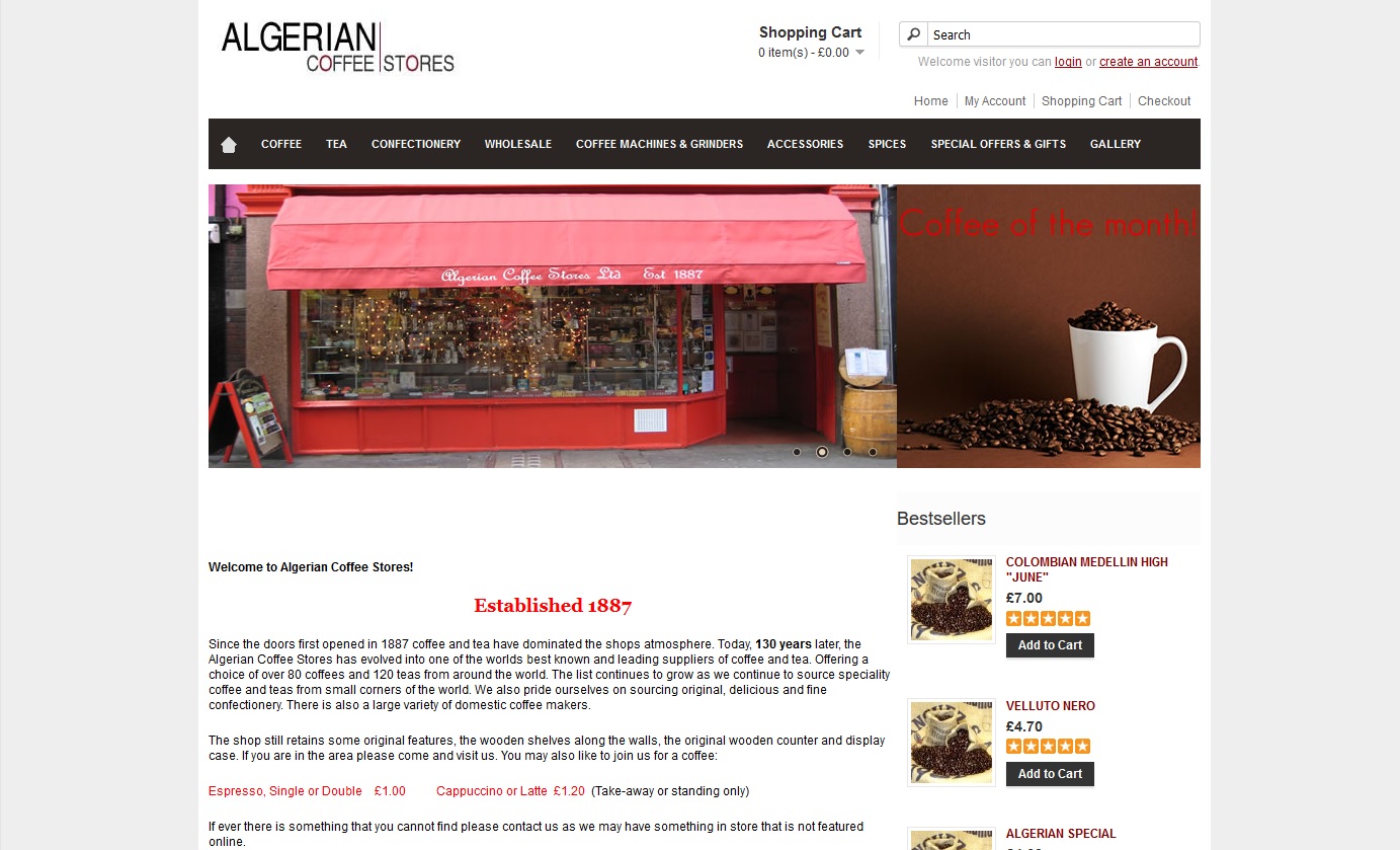 Algerian Coffee Stores